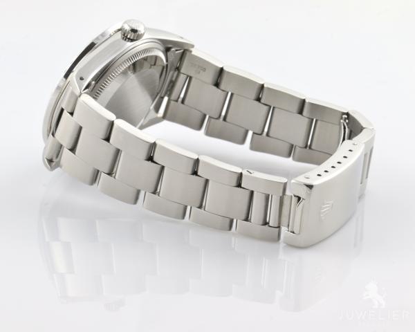 Rolex Air-King 34mm Stahl Automatik Diamanten Ref. 14000