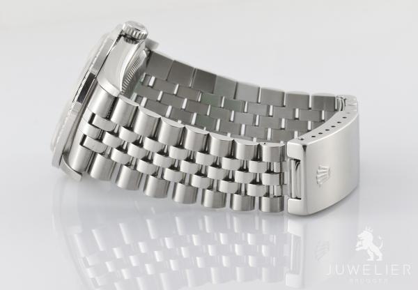 Rolex Datejust 36mm Stahl Automatik Diamantenbesatz Ref. 16234 Box & Papiere