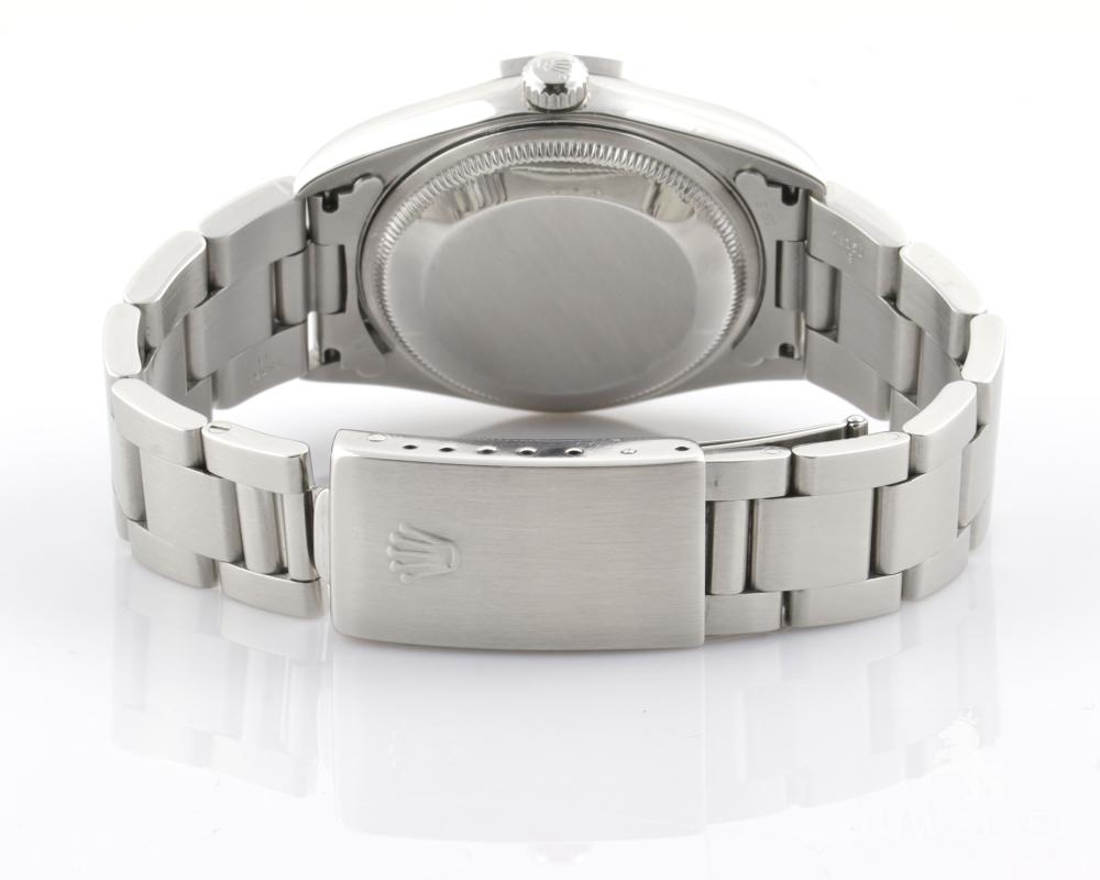 Rolex Date 34mm Stahl Automatik Diamantenbesatz Ref. 15210